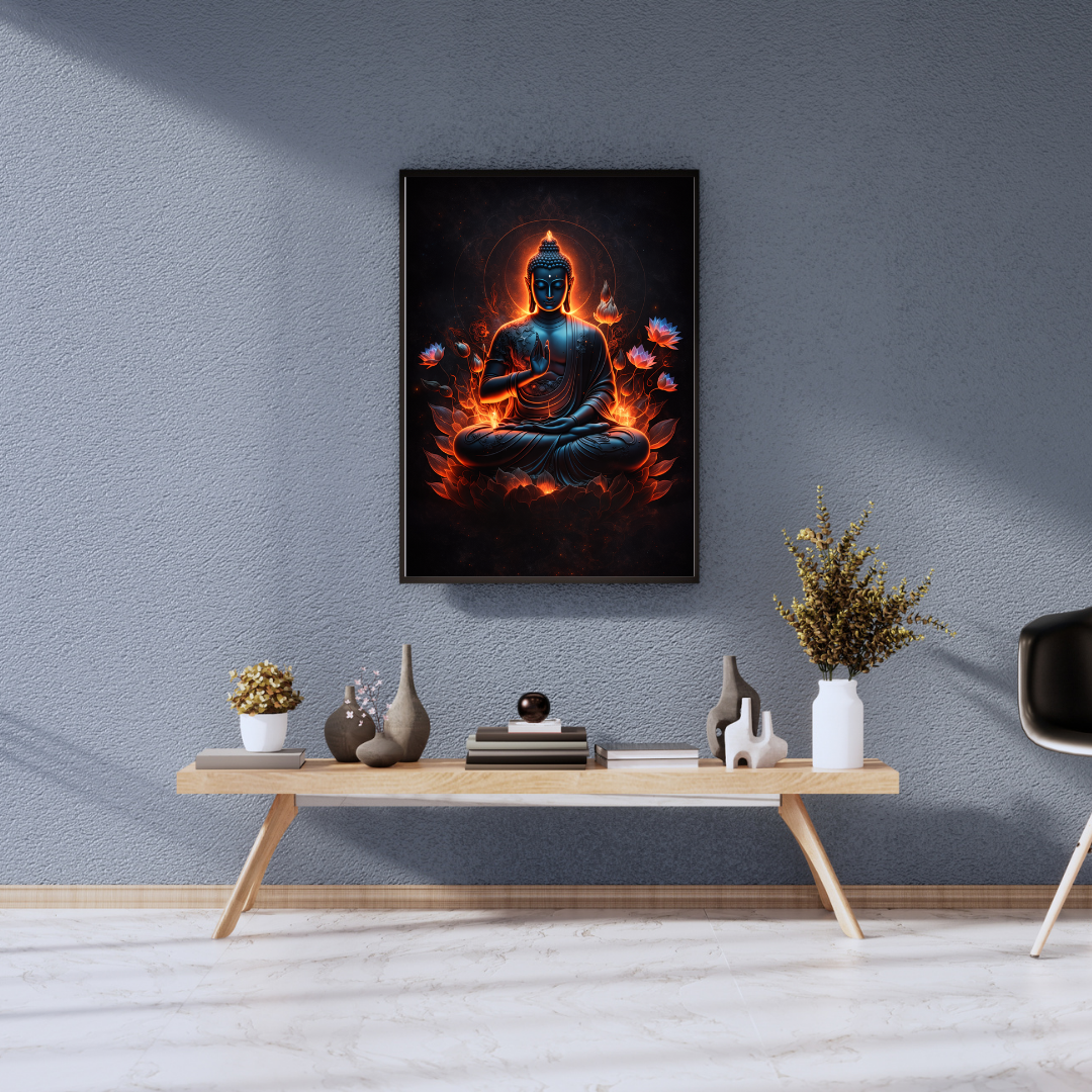 Buddha Wall Painting