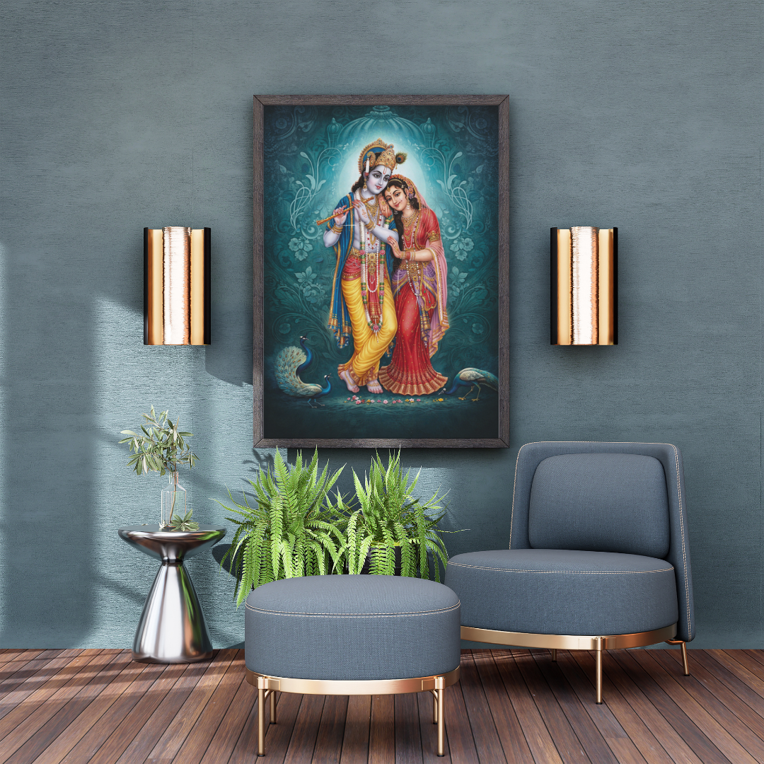 Radha Krishna Painting