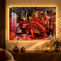 Pathivara Mata Diamond Crystal Porcelain Wall Art
