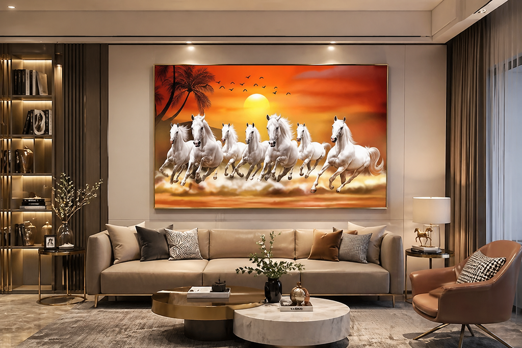 7 Running Horses of Divine Energy-Sacred Motion, Radiant Power