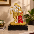 Standing Radha Krishna Statue with Flute